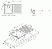 Мойка Smeg LTS901S-2 фото 2 в Челябинске