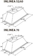 Встраиваемая вытяжка Kuppersberg INLINEA 70 CX фото 4 в Челябинске