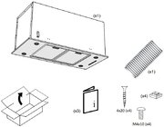 Встраиваемая вытяжка Pando EVO/780.11 INOX V.850 SEC фото 3 в Челябинске