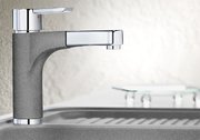 Смеситель Blanco Pylos-S chrome/Silgranit темная скала фото 4 в Челябинске