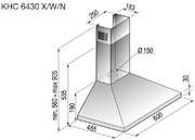 Вытяжка Korting KHC 6430 X фото 2 в Челябинске
