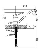 Смеситель Smeg MF11CR2 фото 2 в Челябинске