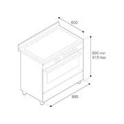 Варочный центр Bertazzoni MAS90 6 MFE S CR T фото 4 в Челябинске
