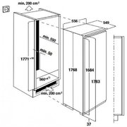 Встраиваемый холодильник Kuppersbusch FKF 8800.1i фото 2 в Челябинске