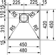Мойка Franke PKX 110-45/42 фото 3 в Челябинске