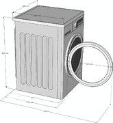 Стиральная машина Korting KWM 60DM1201 фото 3 в Челябинске