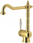 Смеситель Franke Old England золото (с одной ручкой) фото в Челябинске