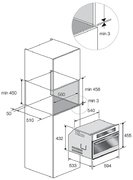 Духовой шкаф Fulgor Milano FCSO 4511 TM X фото 4 в Челябинске