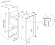 Встраиваемый холодильник Kuppersbusch FK 4545.1i фото 2 в Челябинске
