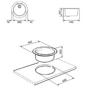 Мойка Smeg LS50P фото 2 в Челябинске