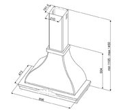 Вытяжка Smeg KCM900POE фото 3 в Челябинске