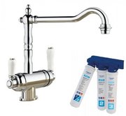 Смеситель Blanco SORA Хром + фильтр для воды BWT-БАРЬЕР EXPERT STANDARD полированная латунь фото 2 в Челябинске