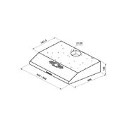 Козырьковая вытяжка Korting KHT 6334 W фото 3 в Челябинске