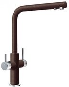 Смеситель Franke Neptune Clear Water хром/шоколад фото в Челябинске