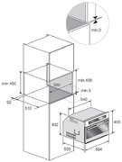Встраиваемая микроволновая печь Fulgor Milano FCMO 4507 TM X фото 4 в Челябинске