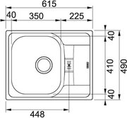 Мойка Franke PXL 614-60 фото 2 в Челябинске