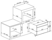 Микроволновая печь Smeg SF4750MOT фото 2 в Челябинске