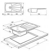 Мойка Smeg LSE791A-2 фото 2 в Челябинске