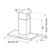 Вытяжка настенная Bertazzoni  KT90MAS1XB фото 4 в Челябинске
