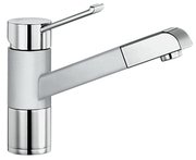 Смеситель Blanco Zenos-S chrome/Silgranit белый фото в Челябинске