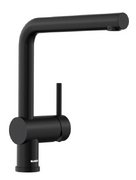 Смеситель Blanco LINUS 525806 Silgranit матовый черный фото в Челябинске