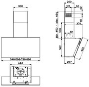 Вытяжка Faber DAISY EG6 LED BK A80 фото 4 в Челябинске