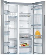 Двухкамерный холодильник Side-by-Side BOSCH KAH92LQ25R фото 2 в Челябинске