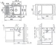 Мойка Teka Princess 1 1/2B 1/2D MCTXT фото 3 в Челябинске