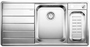Мойка Blanco Axis 6 II S-IF Steamer Edition крыло слева нержавеющая сталь фото в Челябинске