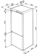 Холодильник Smeg FA350X1 фото 2 в Челябинске