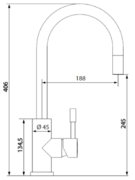Смеситель Franke Leda фото 2 в Челябинске