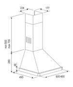 Вытяжка Kuppersberg Amphora 90 X 4PB фото 2 в Челябинске