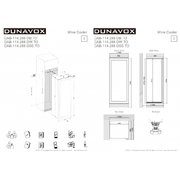 Винный шкаф Dunavox DAB-114.288DSS.TO фото 3 в Челябинске