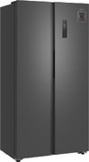 Отдельностоящий холодильник с инвертором Weissgauff WSBS 600 NoFrost Inverter Dark Grey фото 4 в Челябинске