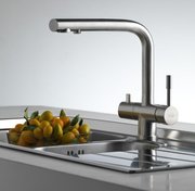 Смеситель Franke Atlas Clear Water нержавеющая сталь фото 3 в Челябинске