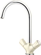 Смеситель Blanco Amona chrome/silgranit антрацит фото 2 в Челябинске