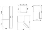 Холодильник Smeg FC182PBNEM фото 3 в Челябинске