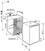 Встраиваемый холодильник Liebherr IK 1654 Premium фото 4 в Челябинске
