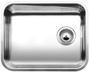 Мойка Blanco Supra 500-U клапан-автомат нержавеющая сталь фото в Челябинске