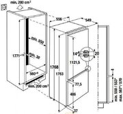 Встраиваемый холодильник Kuppersbusch FKGF 8800.0i фото 2 в Челябинске