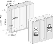 Встраиваемый холодильник Liebherr IXRFW 5156 (SIFNe 5178 + EWTgw 3583 + IRBd 5150) фото 4 в Челябинске