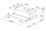 Встраиваемая вытяжка Smeg KSET61E2 фото 4 в Челябинске