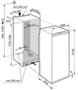Встраиваемый холодильник Liebherr IKB 3514 Comfort BioFresh фото 4 в Челябинске
