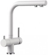 Смеситель Blanco FONTAS II SILGRANIT + фильтр для воды BWT-БАРЬЕР EXPERT STANDARD белый фото в Челябинске