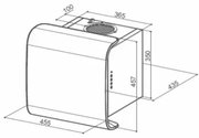 Вытяжка Faber CARRE' PINK F42 фото 3 в Челябинске