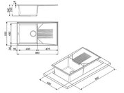 Мойка Smeg LSEQ861P фото 2 в Челябинске