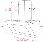Вытяжка Teka DVT 950 WHITE фото 2 в Челябинске