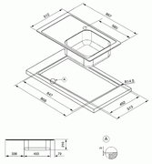 Мойка Smeg LV951FD-3 фото 3 в Челябинске