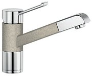 Смеситель Blanco Zenos-S chrome/Silgranit песочный фото в Челябинске