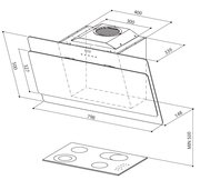 Вытяжка Faber Cocktail WH F80 фото 4 в Челябинске
